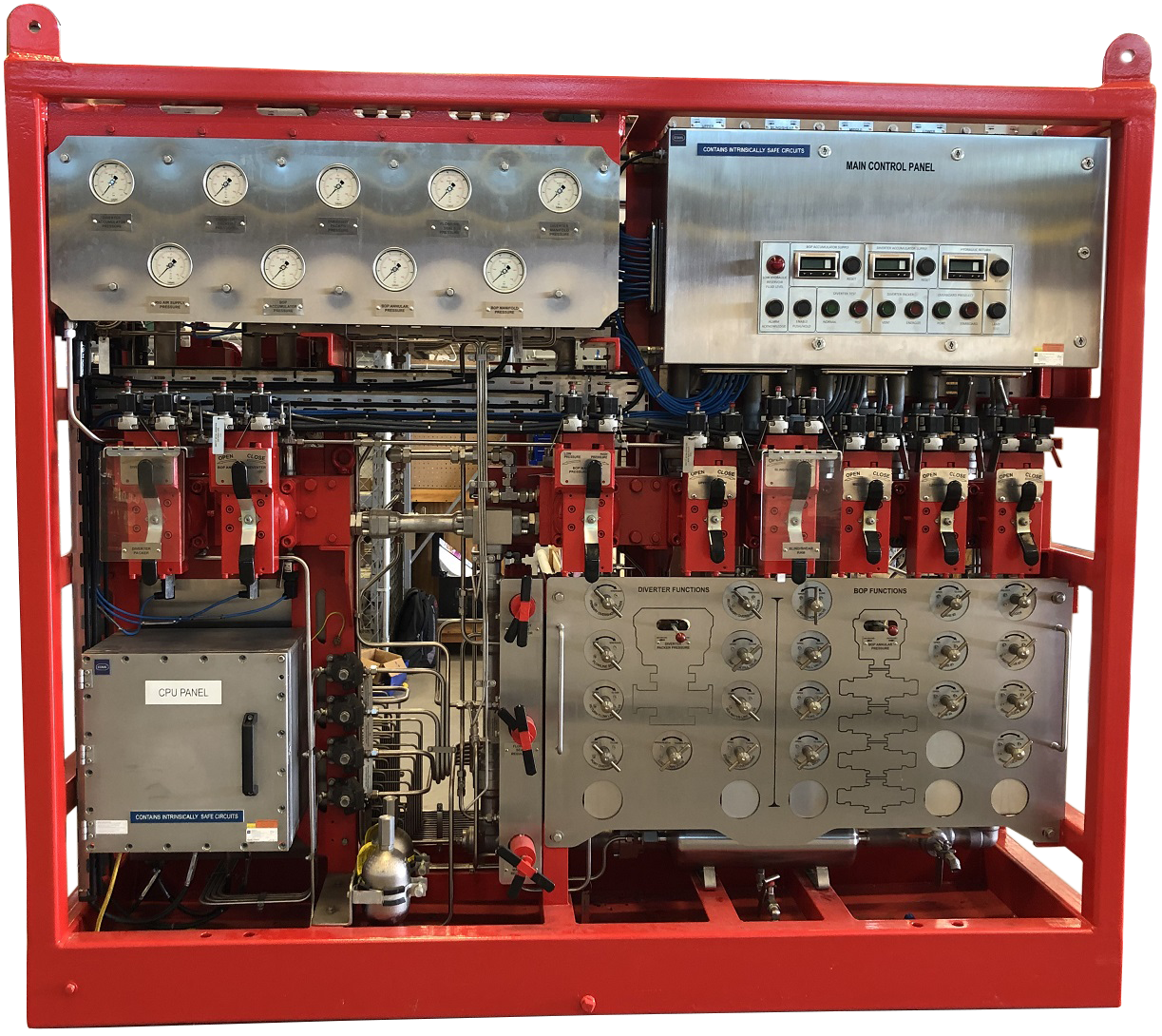 image of a BOP and Diverter Hydraulic Control Manifold